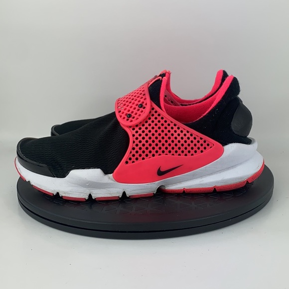Nike Sock Dart Black/Pink Athletic Running Shoes 904277-002 Youth Size 7Y - Picture 9 of 13